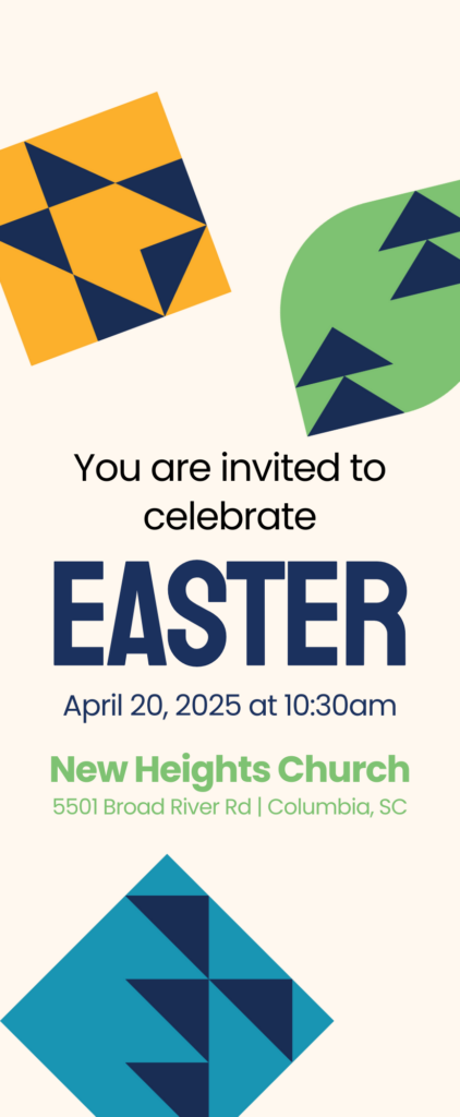 2025 Easter Invite